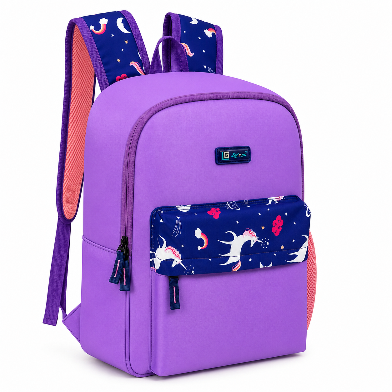 Let’s Go Stylish & Trendy Casual Backpack For Girls – School, College & Travel Bag
