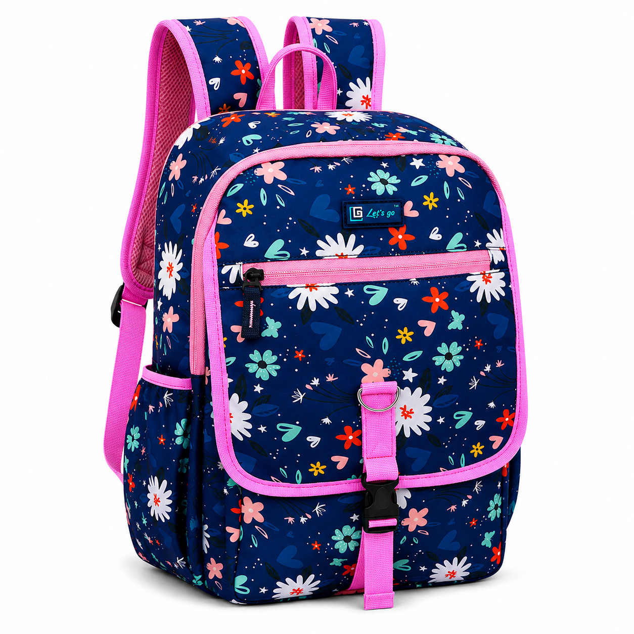 Let’s Go Stylish & Trendy Casual Backpack For Girls – School, College & Travel Bag
