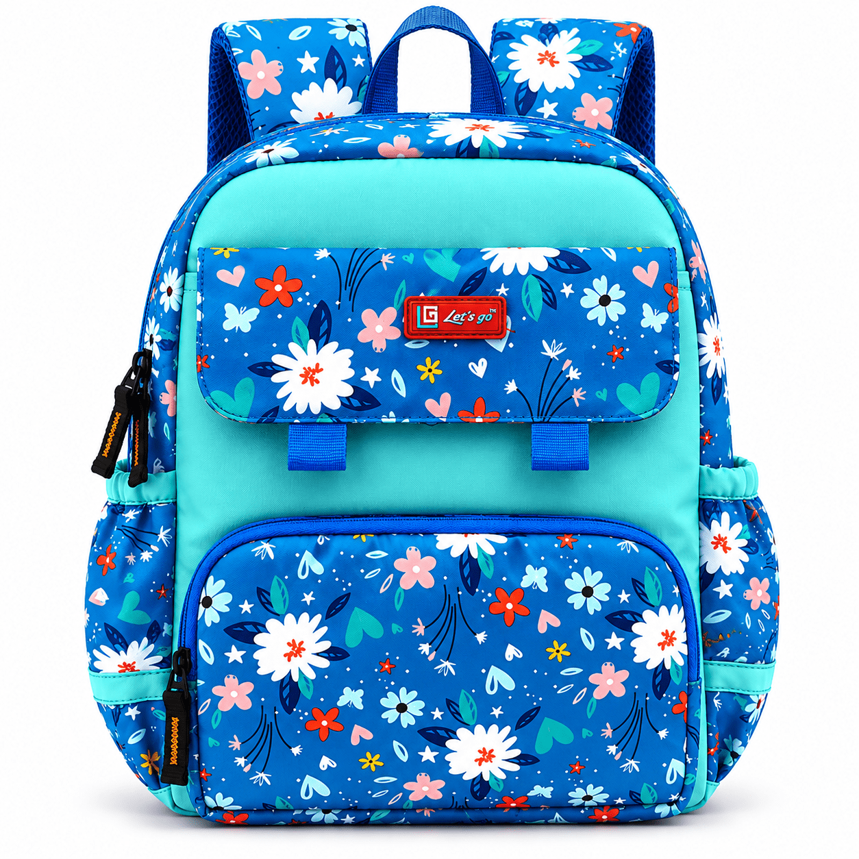 Let’s Go Stylish Printed Backpack for Girls | School, College & Travel Bag - Let's Go
