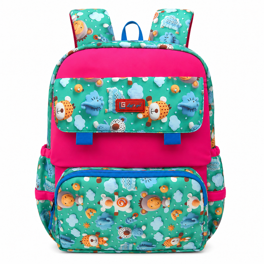 Let’s Go Stylish Printed Backpack for Girls | School, College & Travel Bag - Let's Go