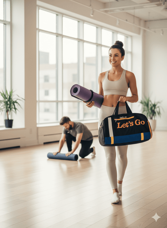 Premium Travel & Gym Duffel Bag – Stylish, Spacious & Durable - Let's Go