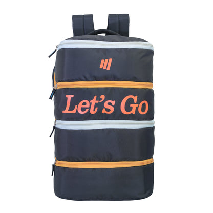 Let’s Go 40L Premium Multi-Pocket Travel Backpack, Water-Resistant, Lightweight & Laptop Compatible