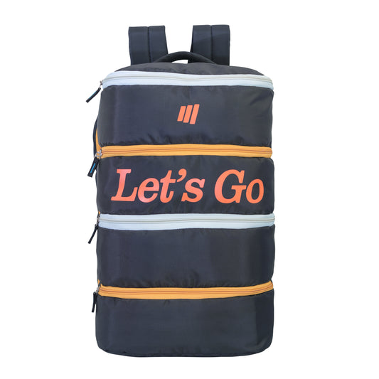 Let’s Go 40L Premium Multi-Pocket Travel Backpack, Water-Resistant, Lightweight & Laptop Compatible