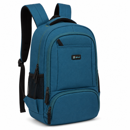 Let's Go® 32L Premium Laptop Backpack for Men & Women |Travel Backpack | Office, College, School & Daily Use | Fits Up to 15.6 Inch Laptop | Lightweight Blue Backpack
