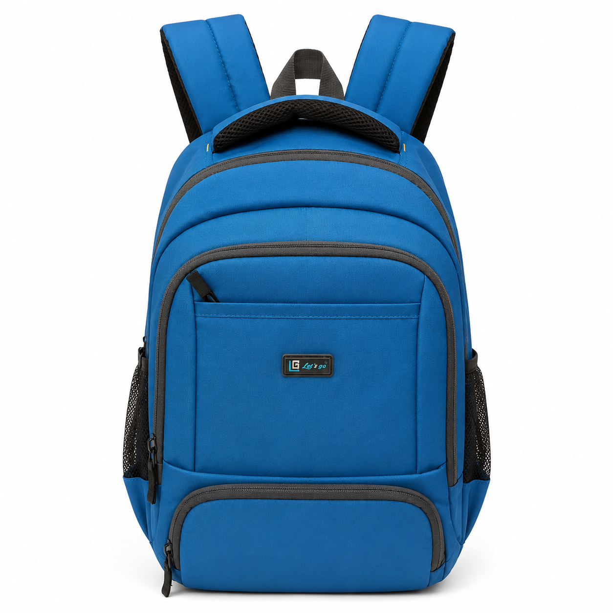 Let's Go® 32L Premium Laptop Backpack for Men & Women |Travel Backpack | Office, College, School & Daily Use | Fits Up to 15.6 Inch Laptop | Lightweight Blue Backpack