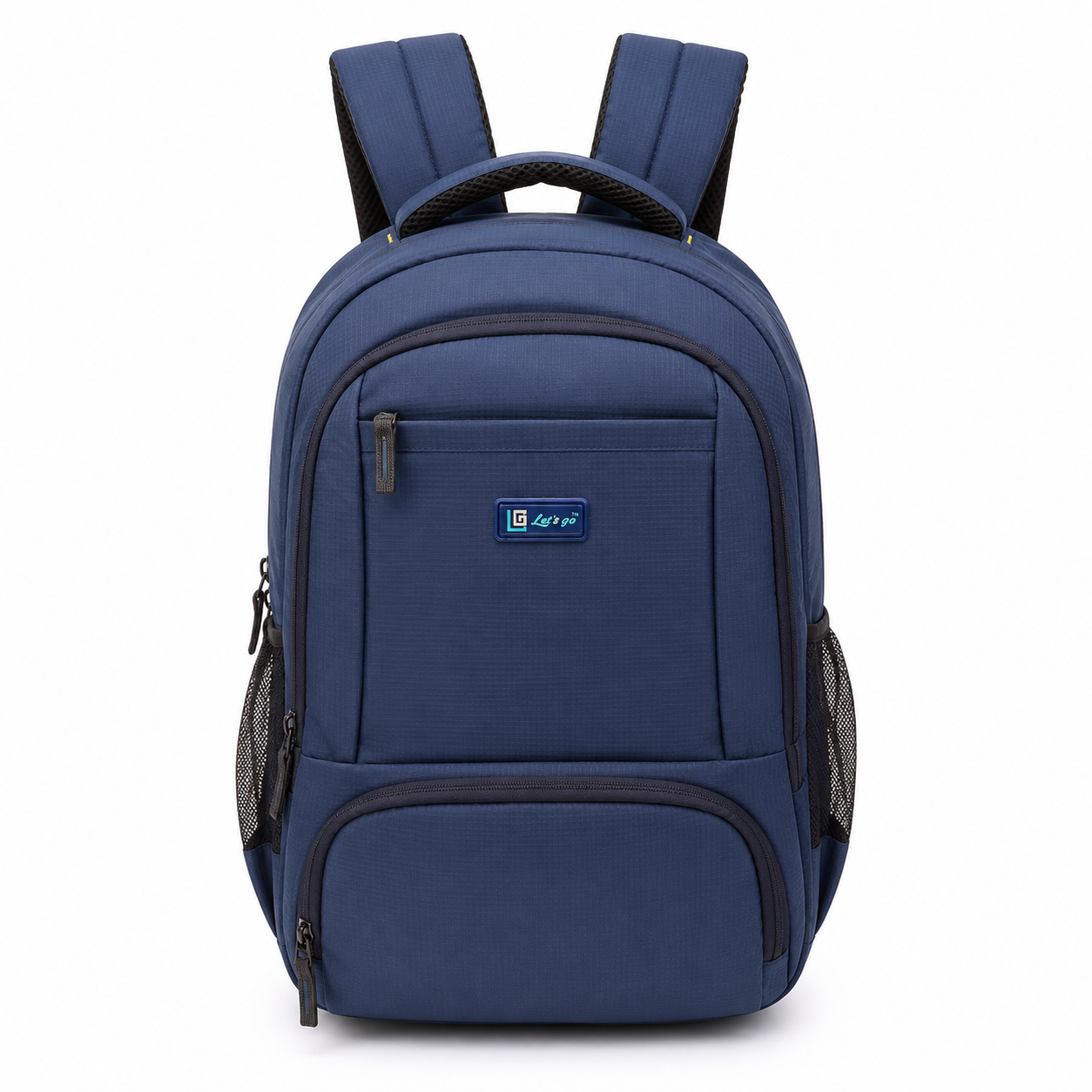 Let's Go® 32L Premium Laptop Backpack for Men & Women |Travel Backpack | Office, College, School & Daily Use | Fits Up to 15.6 Inch Laptop | Lightweight Blue Backpack