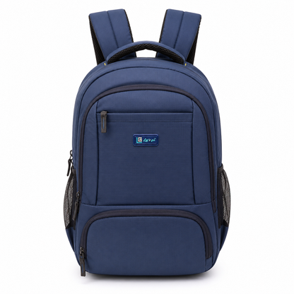 Let's Go® 32L Premium Laptop Backpack for Men & Women |Travel Backpack | Office, College, School & Daily Use | Fits Up to 15.6 Inch Laptop | Lightweight Blue Backpack