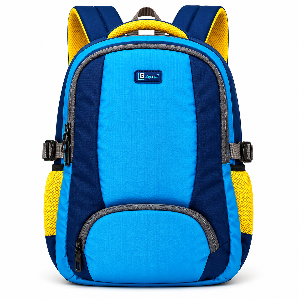 Let’s Go Stylish Laptop Backpack for Men & Women | School, College, Office & Travel Bag | Lightweight Casual Backpack with Spacious Compartments