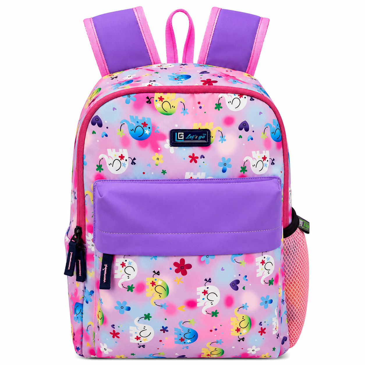 Let’s Go Stylish & Trendy Casual Backpack For Girls – School, College & Travel Bag