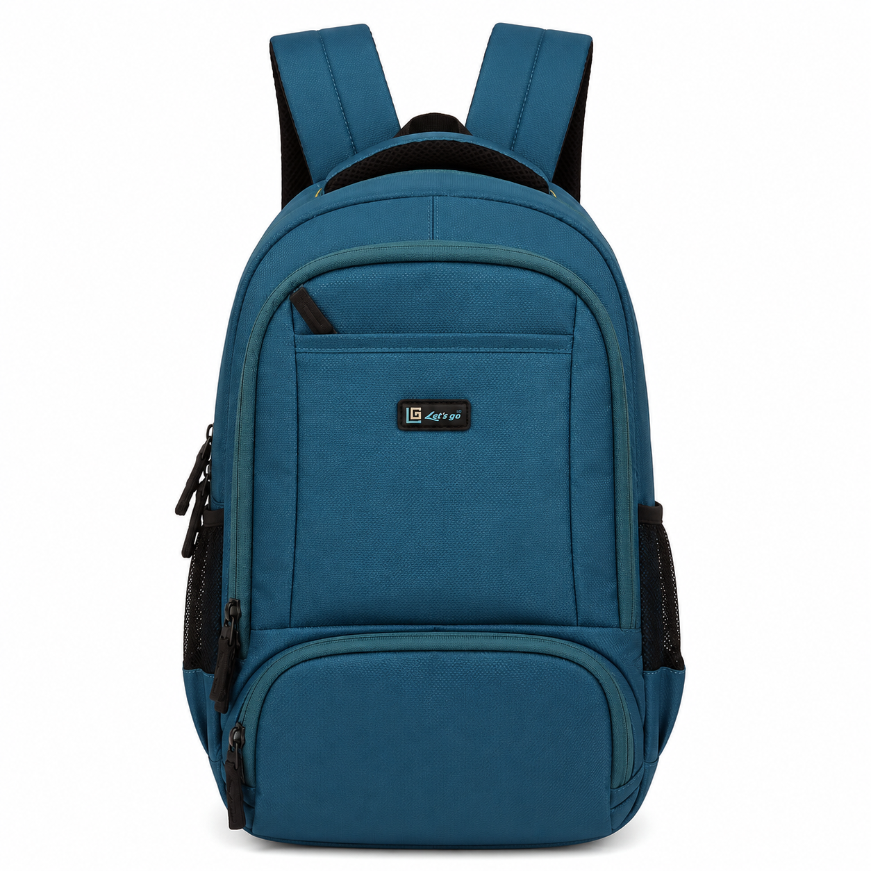 Let's Go® 32L Premium Laptop Backpack for Men & Women |Travel Backpack | Office, College, School & Daily Use | Fits Up to 15.6 Inch Laptop | Lightweight Blue Backpack