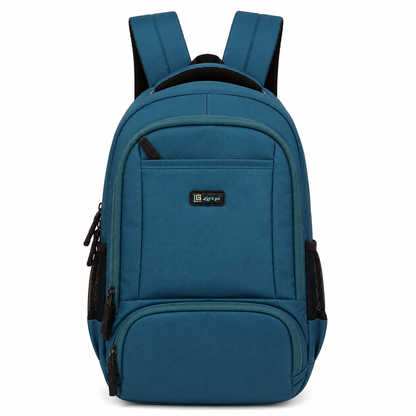 Let's Go® 32L Premium Laptop Backpack for Men & Women |Travel Backpack | Office, College, School & Daily Use | Fits Up to 15.6 Inch Laptop | Lightweight Blue Backpack