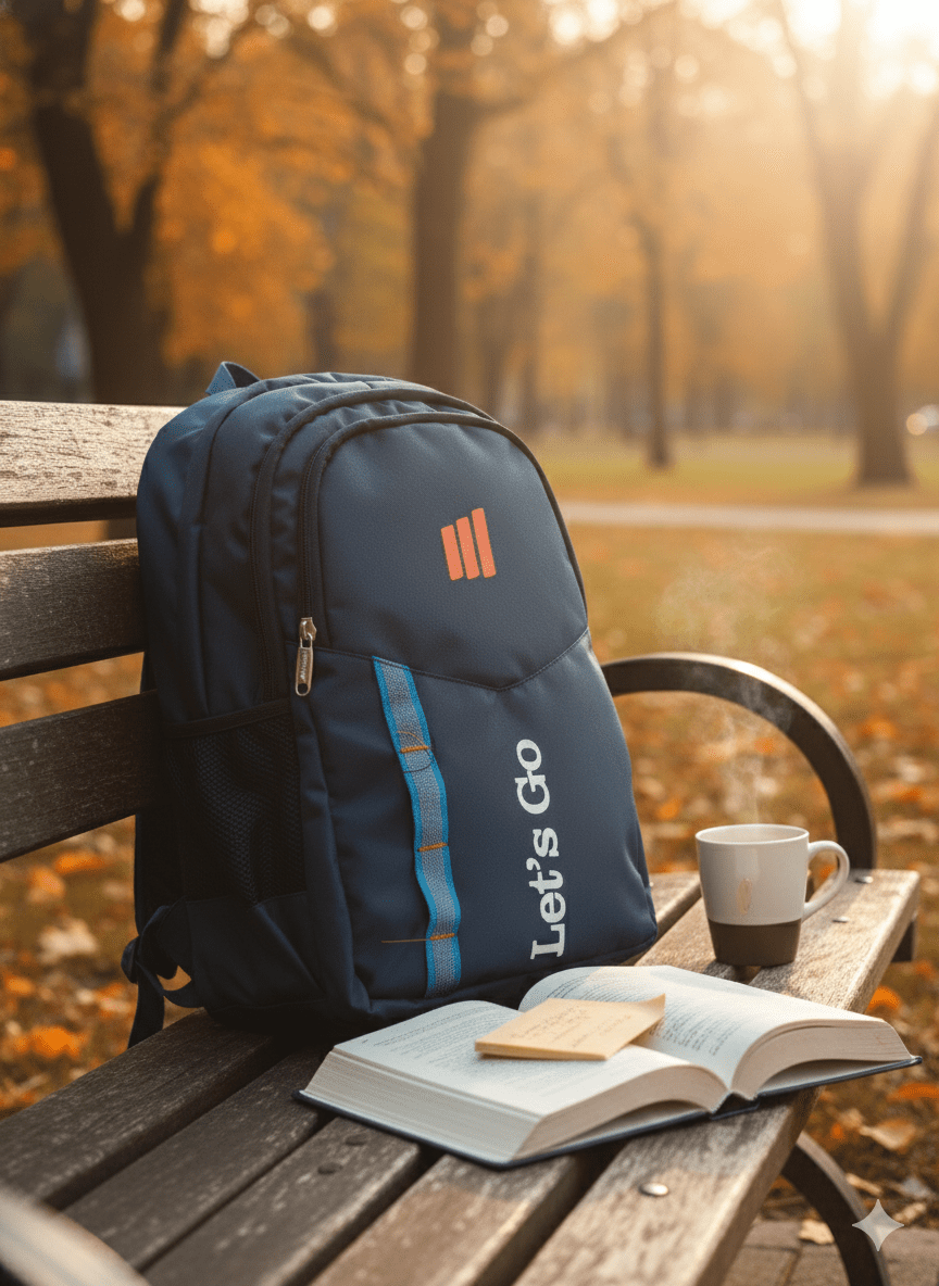 30 L Laptop Backpack for Travel, Office & College Bags - Let's Go