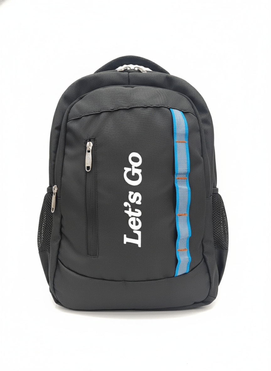 33L Laptop Backpack for Travel, Office & College (Blue/Black) - Let's Go