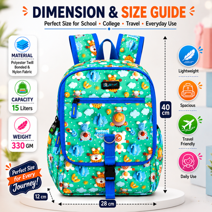 Let’s Go Stylish & Trendy Casual Backpack For Girls – School, College & Travel Bag
