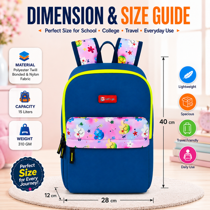 Let’s Go Stylish & Trendy Casual Backpack For Girls – School, College & Travel Bag