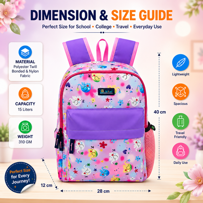 Let’s Go Stylish & Trendy Casual Backpack For Girls – School, College & Travel Bag