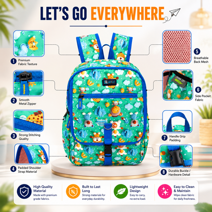 Let’s Go Stylish & Trendy Casual Backpack For Girls – School, College & Travel Bag