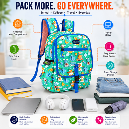 Let’s Go Stylish & Trendy Casual Backpack For Girls – School, College & Travel Bag