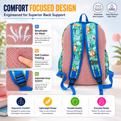 Let’s Go Stylish & Trendy Casual Backpack For Girls – School, College & Travel Bag