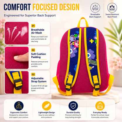 Let’s Go Stylish & Trendy Casual Backpack For Girls – School, College & Travel Bag