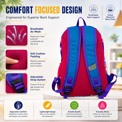 Let’s Go Stylish & Trendy Casual Backpack For Girls – School, College & Travel Bag