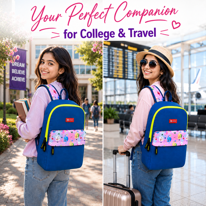 Let’s Go Stylish & Trendy Casual Backpack For Girls – School, College & Travel Bag
