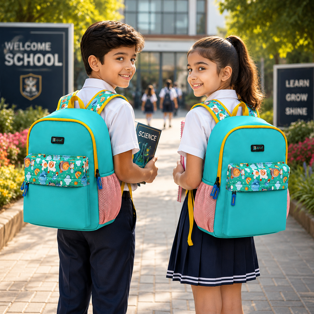 Let’s Go Stylish & Trendy Casual Backpack For Girls – School, College & Travel Bag