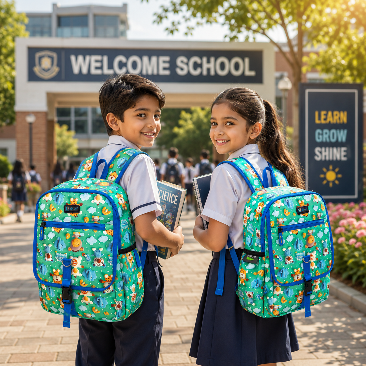 Let’s Go Stylish & Trendy Casual Backpack For Girls – School, College & Travel Bag