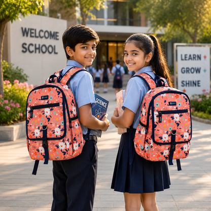 Let’s Go Stylish & Trendy Casual Backpack For Girls – School, College & Travel Bag