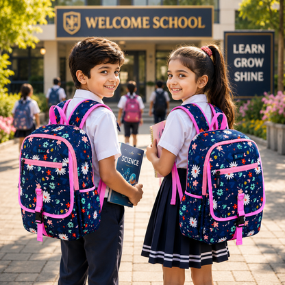 Let’s Go Stylish & Trendy Casual Backpack For Girls – School, College & Travel Bag