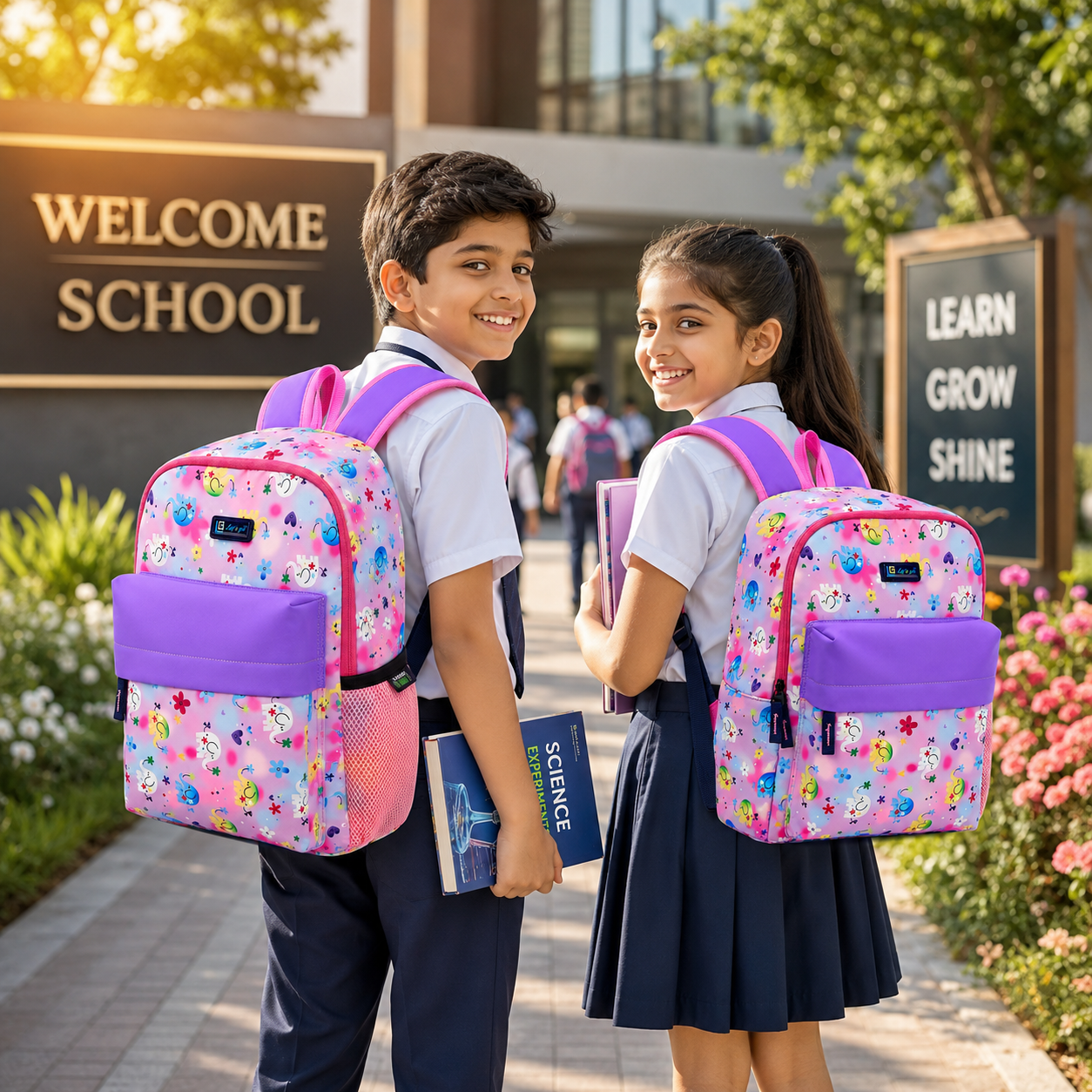 Let’s Go Stylish & Trendy Casual Backpack For Girls – School, College & Travel Bag