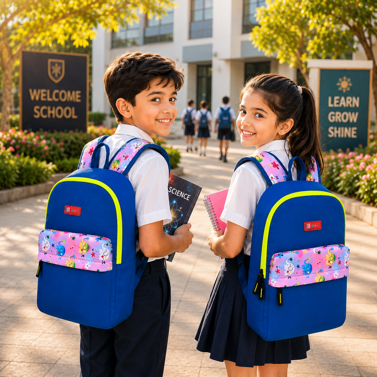 Let’s Go Stylish & Trendy Casual Backpack For Girls – School, College & Travel Bag