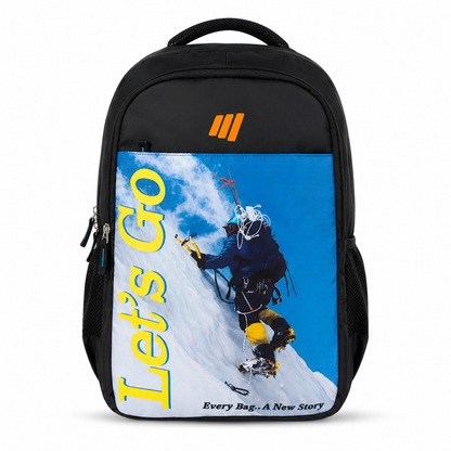 Let’s Go Unisex Travel & Lifestyle Laptop Backpack | Lightweight, Water-Resistant, Multi-Compartment Bag
