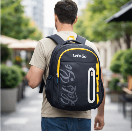 Let’s Go 30L Premium Unisex Travel & Lifestyle Backpack – Lightweight, Water - Resistant, Multi - Compartment Bag - Let's Go