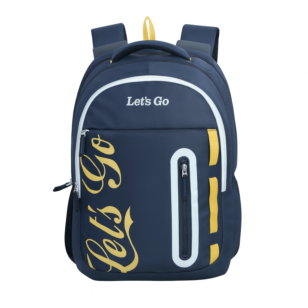 Let’s Go 30L Premium Unisex Travel & Lifestyle Backpack – Lightweight, Water - Resistant, Multi - Compartment Bag - Let's Go