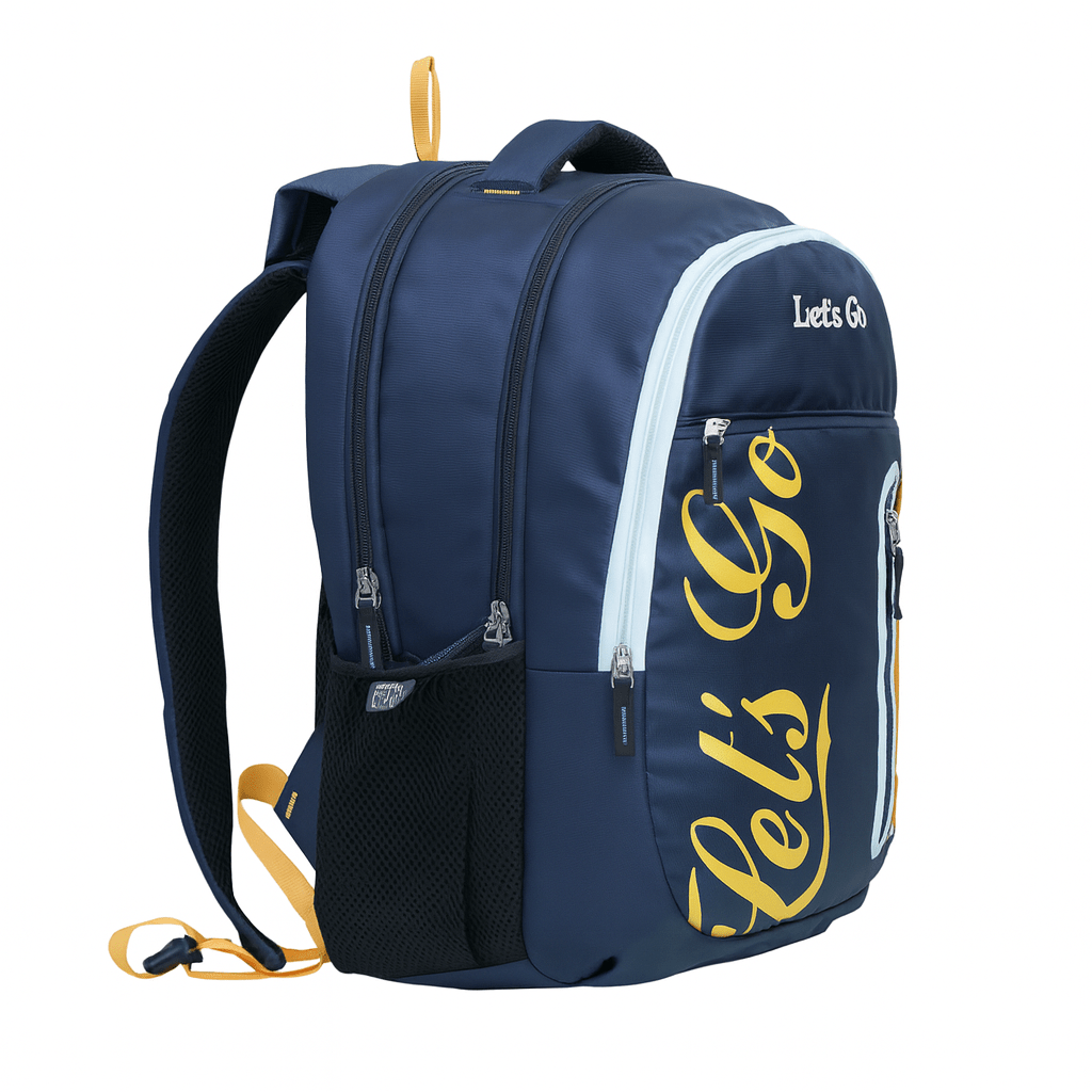 Let’s Go 30L Premium Unisex Travel & Lifestyle Backpack – Lightweight, Water - Resistant, Multi - Compartment Bag - Let's Go