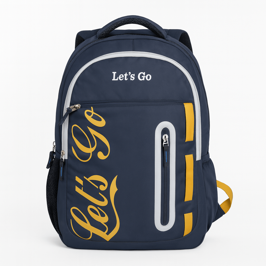 Let’s Go 30L Premium Unisex Travel & Lifestyle Backpack – Lightweight, Water - Resistant, Multi - Compartment Bag - Let's Go