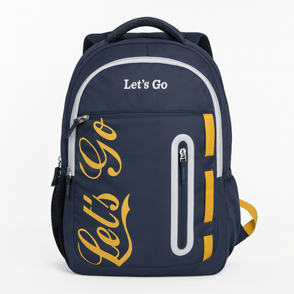 Let’s Go 30L Premium Unisex Travel & Lifestyle Backpack – Lightweight, Water - Resistant, Multi - Compartment Bag - Let's Go