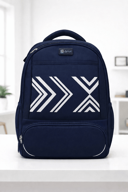 Let’s Go® 30L Unisex Travel & Laptop Backpack | Water - Resistant, Lightweight, Multi - Compartment | Black - Let's Go