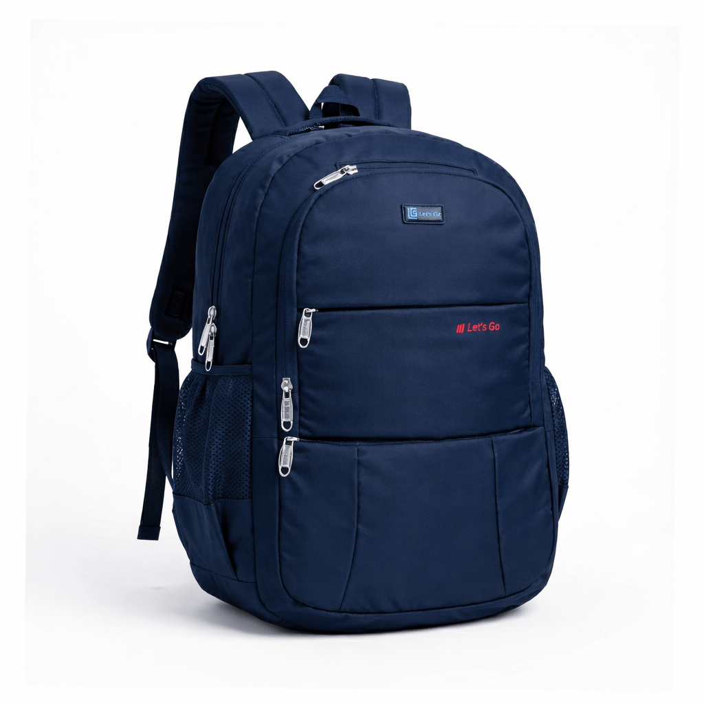 Let’s Go® 33L Unisex Travel & Laptop Backpack, Water - Resistant, Premium, Lightweight - Let's Go