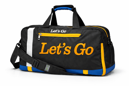 Let’s Go® 35L Travel & Gym Sports Duffel Bag, Water - Resistant, Premium, Multipurpose - Let's Go