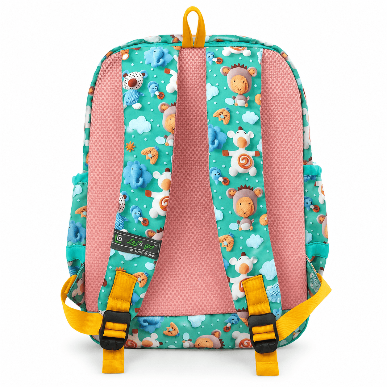 Let’s Go Stylish Printed Backpack for Girls | School, College & Travel Bag - Let's Go