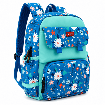Let’s Go Stylish Printed Backpack for Girls | School, College & Travel Bag - Let's Go