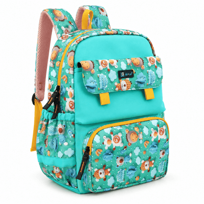 Let’s Go Stylish Printed Backpack for Girls | School, College & Travel Bag - Let's Go