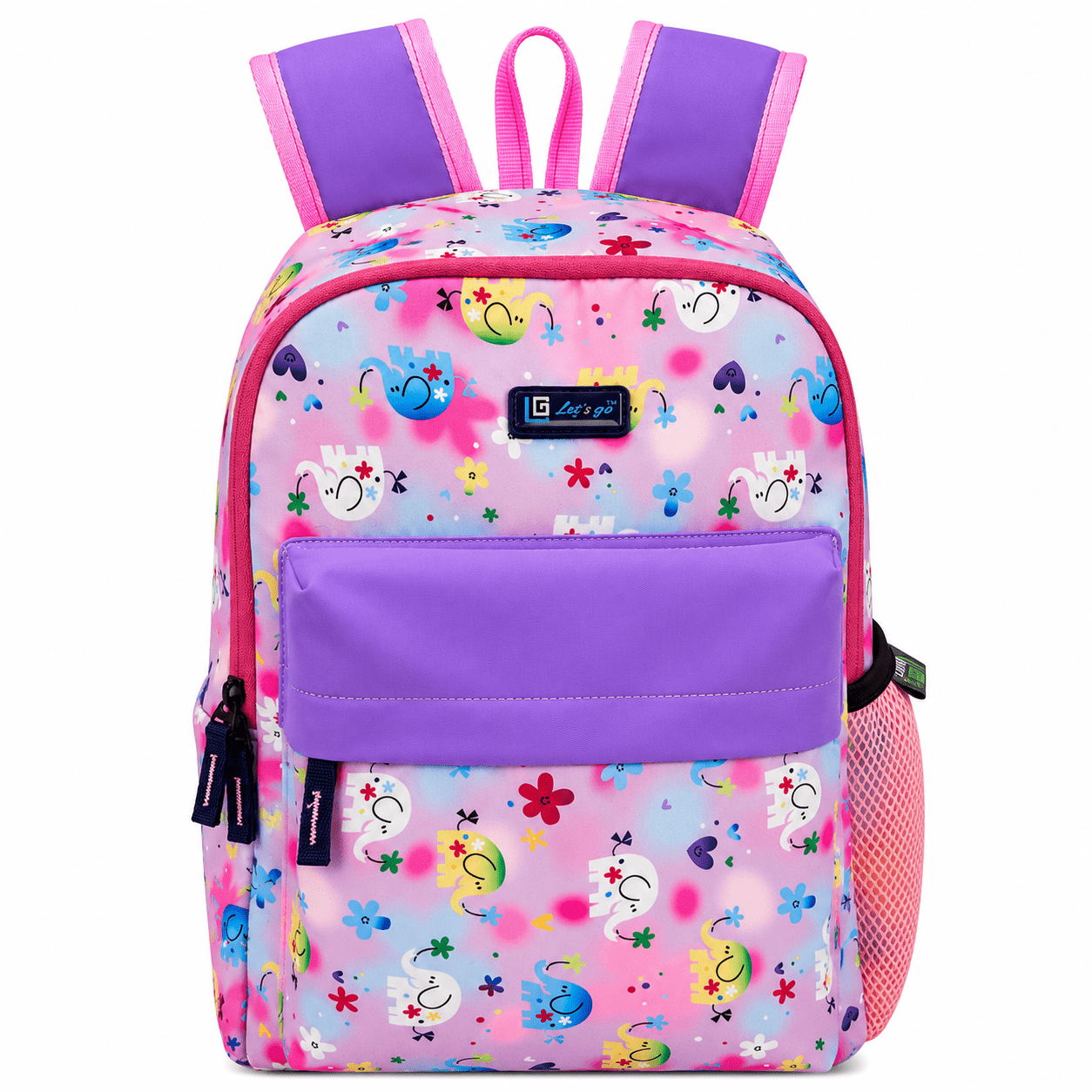 Let’s Go Stylish & Trendy Casual Backpack For Girls – School, College & Travel Bag - Let's Go