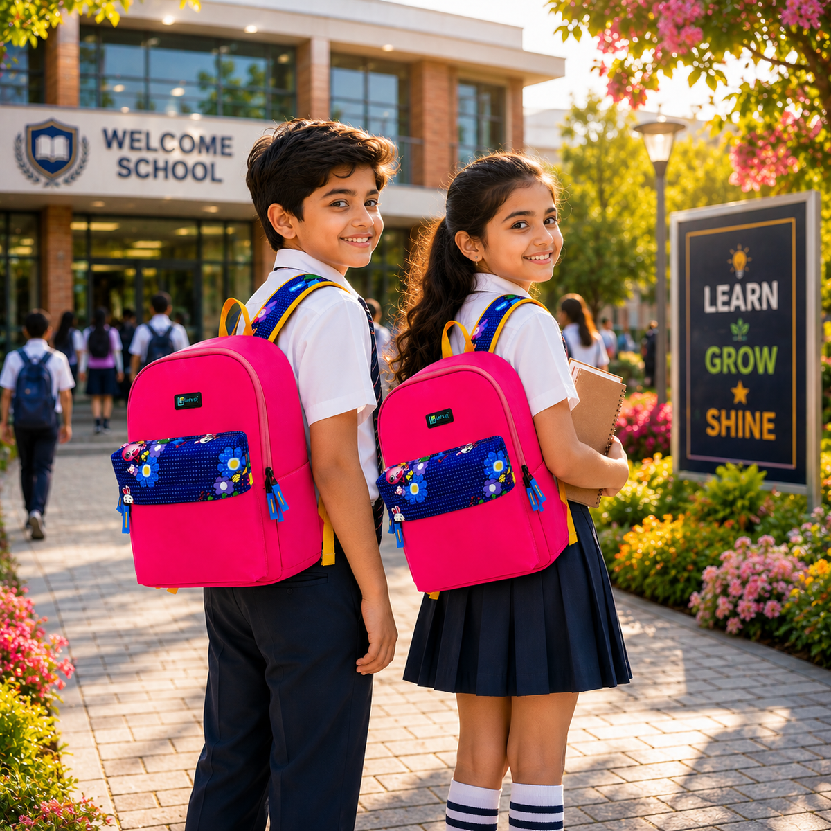 Let’s Go Stylish & Trendy Casual Backpack For Girls – School, College & Travel Bag - Let's Go