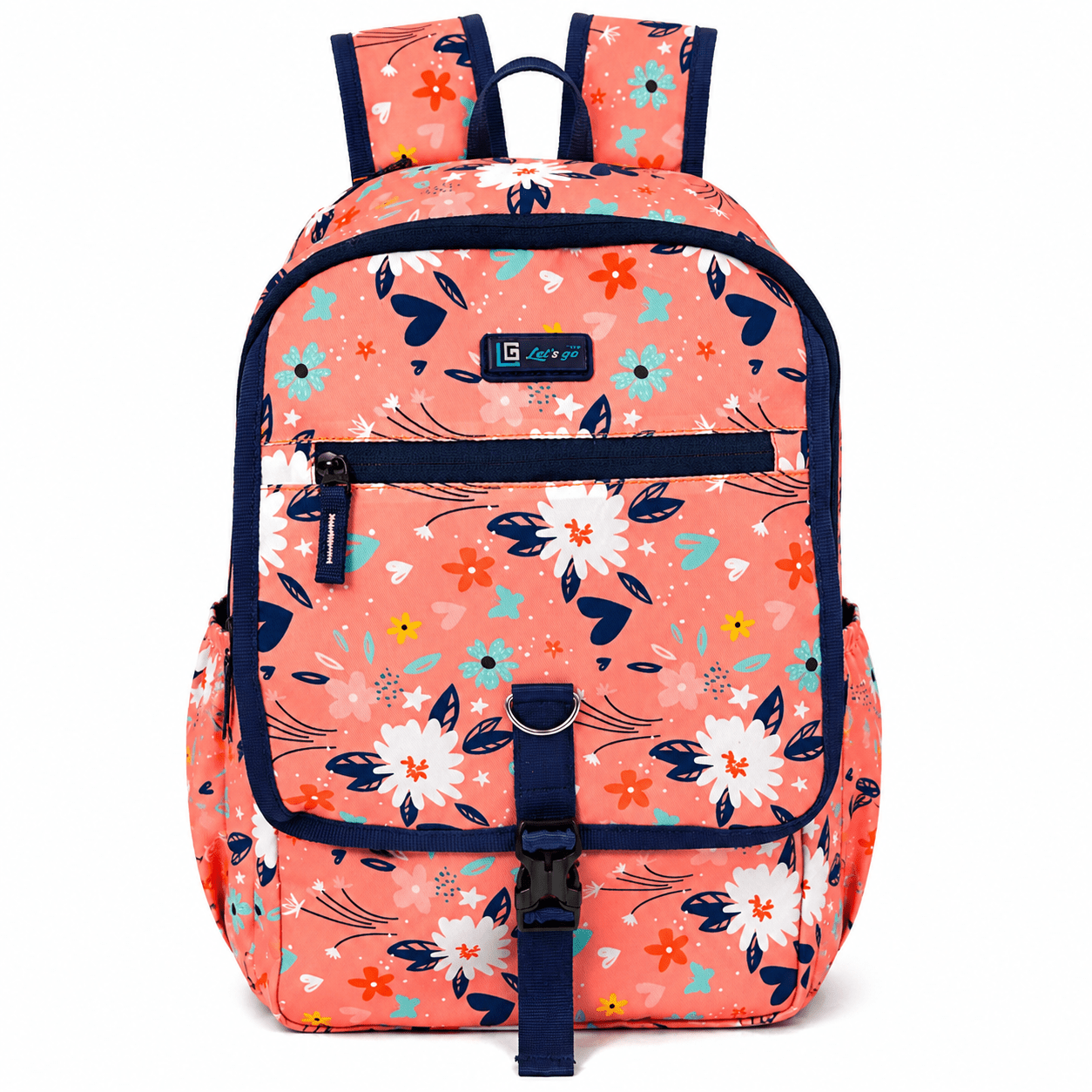 Let’s Go Stylish & Trendy Casual Backpack For Girls – School, College & Travel Bag - Let's Go