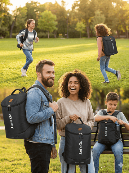 Let’s Go® Unisex Multi - Purpose 30L Travel & Laptop Backpack | Water - Resistant, Lightweight, Laptop - Friendly - Let's Go