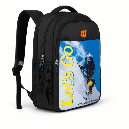 Let’s Go Unisex Travel & Lifestyle Laptop Backpack | Lightweight, Water - Resistant, Multi - Compartment Bag - Let's Go