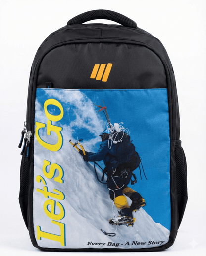 Let’s Go Unisex Travel & Lifestyle Laptop Backpack | Lightweight, Water - Resistant, Multi - Compartment Bag - Let's Go